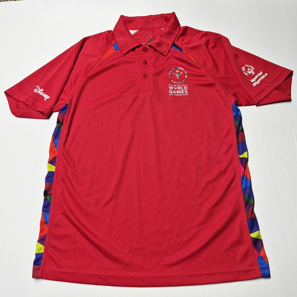 Official Disney Special Olympics World Games 2015 LA Medical Staff Polo Shirt